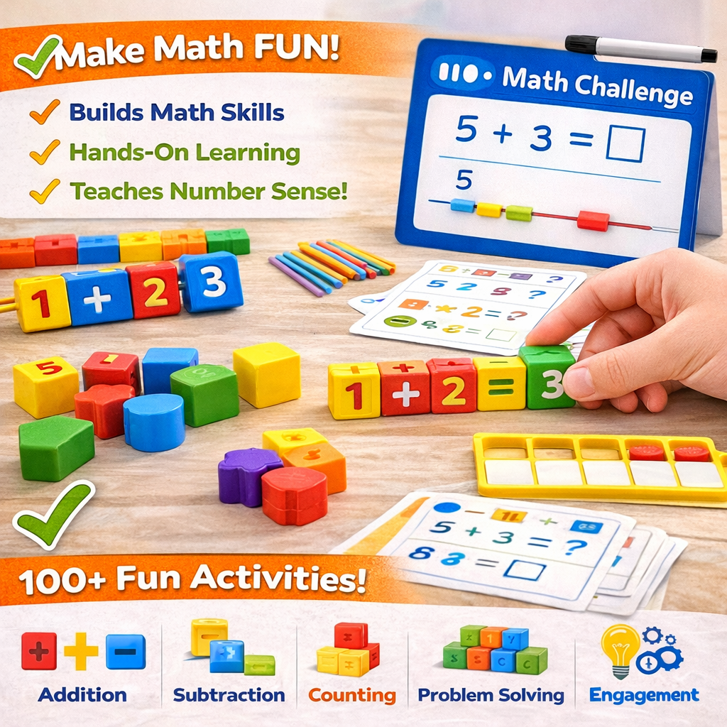 Playszio DISCOVER Math Challenge Kit