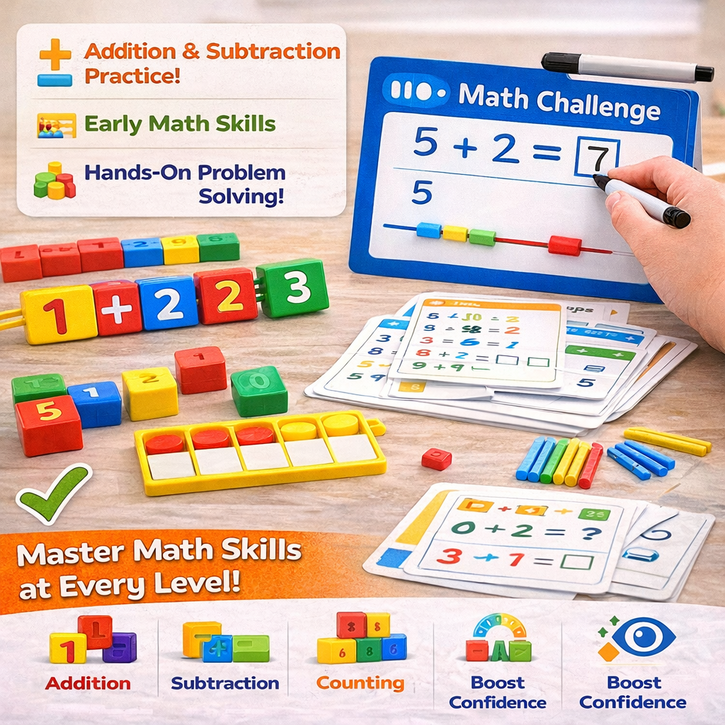 Playszio DISCOVER Math Challenge Kit
