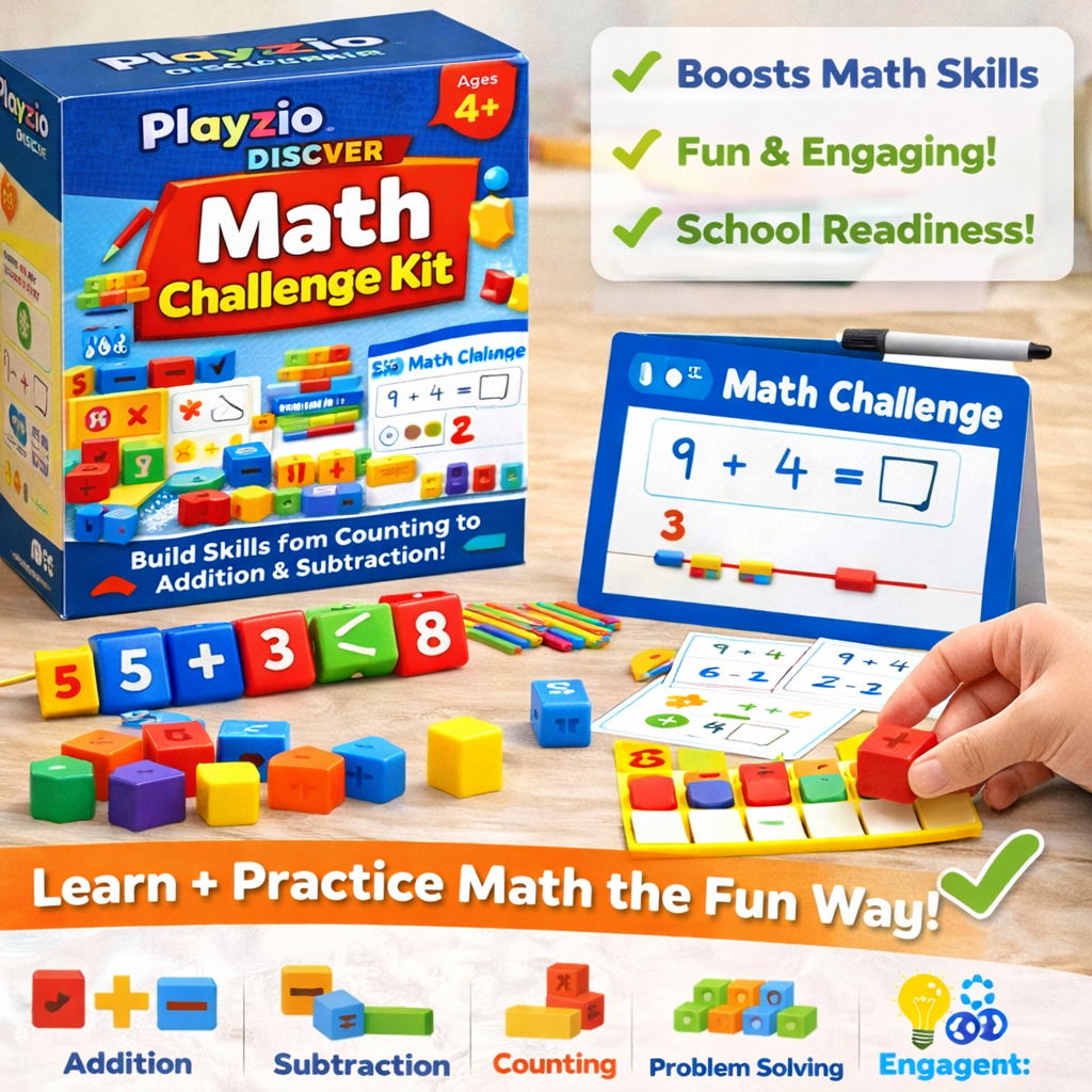 Playszio DISCOVER Math Challenge Kit
