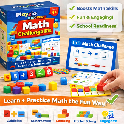 Playszio DISCOVER Math Challenge Kit