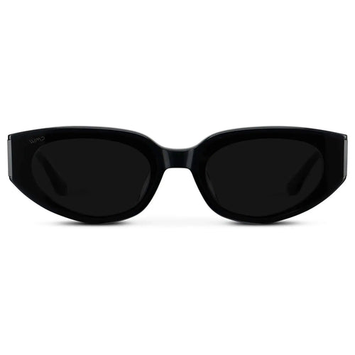 Astra Modern Flat-Lens Cat-Eye Sunglasses