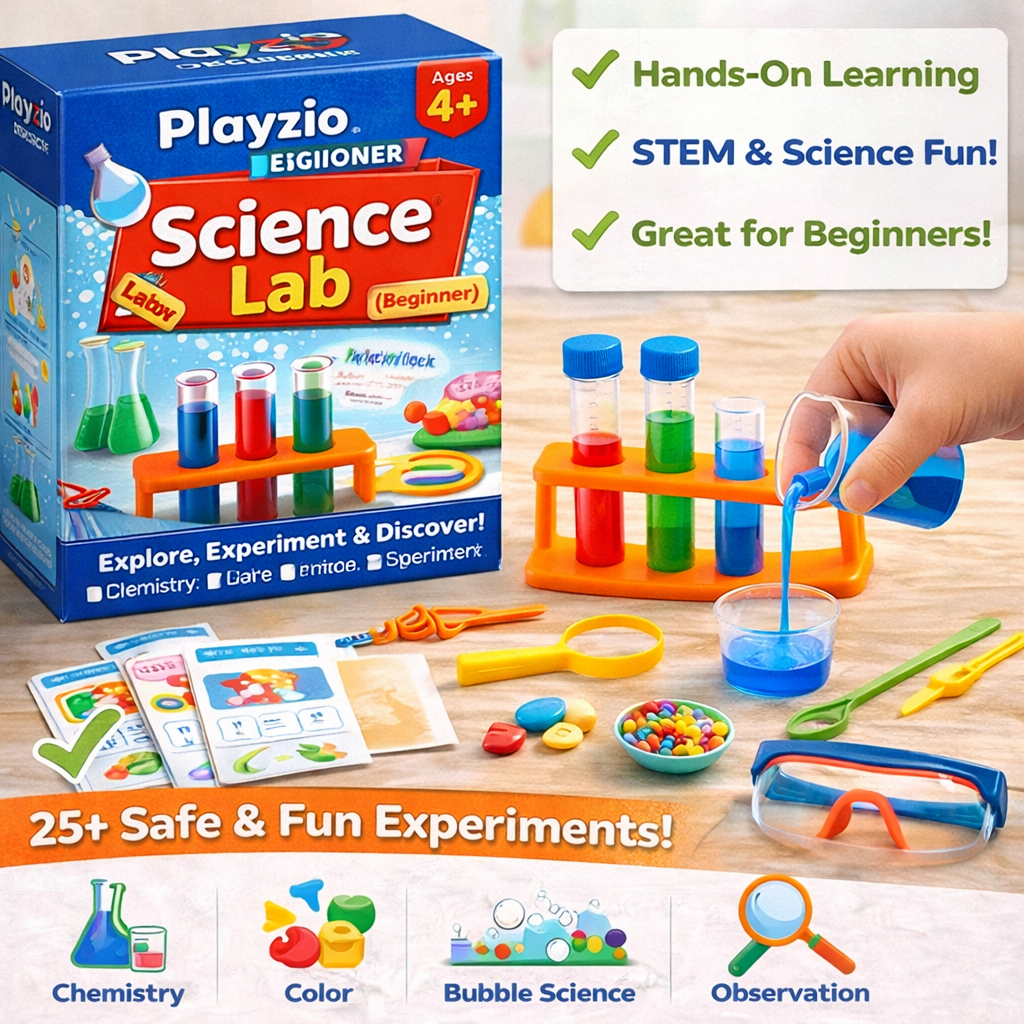 Laboratorio de ciencias Playzio DISCOVER (principiante)