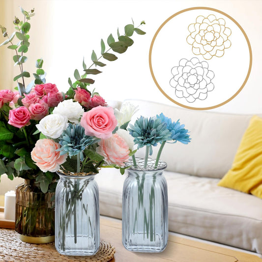 🏆Flash Sale⚡ 50K+ SOLD! Almost Gone-💥🌸Stainless Steel Floral Grid Organizer♻️