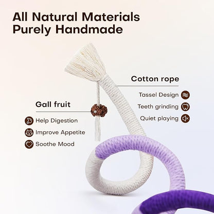 Mresio®🔥😻 Cat Toys Chew Rope & Silvervine Sticks for Bored Indoor Adult Cats