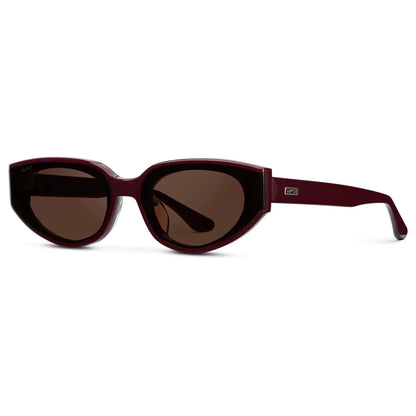 Astra Modern Flat-Lens Cat-Eye Sunglasses