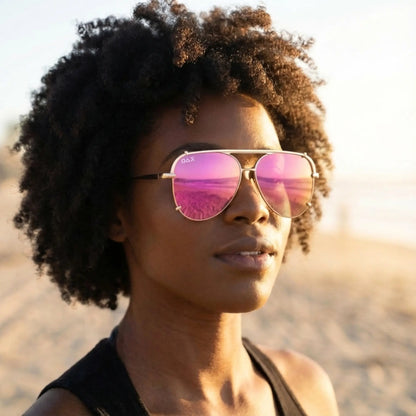 DAX Eyewear Shay Aviator Sunglasses - Polarized UV400