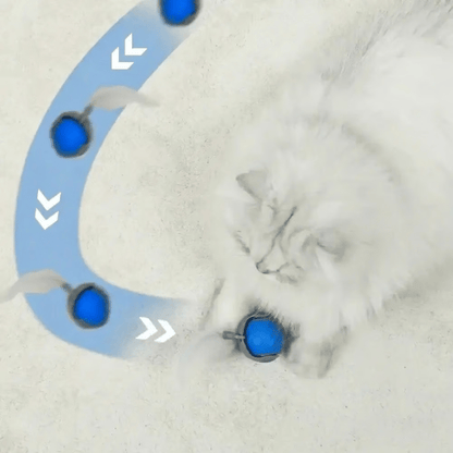 🔥Interactive Electric Rolling Ball with Teasing Tail