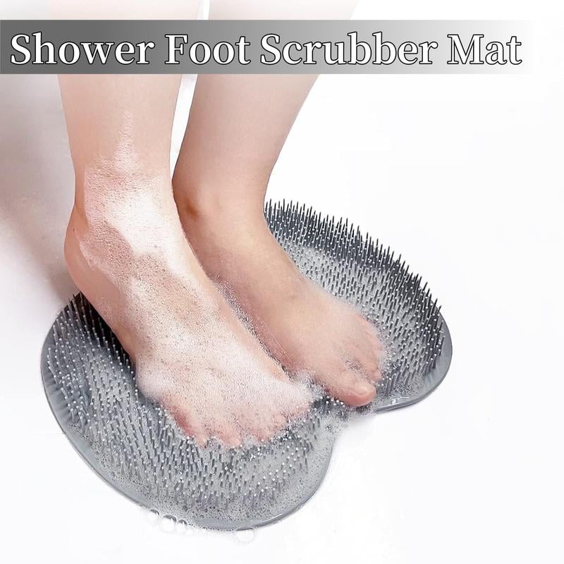 🏆Flash Sale⚡💥 50K+ SOLD! Almost Gone-💥Silicone Shower Foot Scrubber Mat,Best gifts