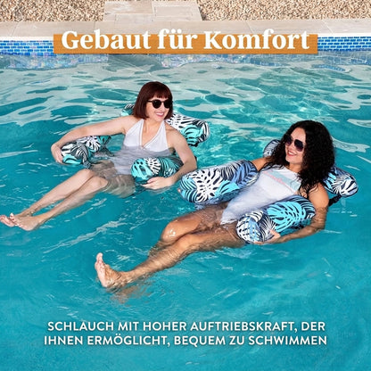 ⏳ Nur für kurze Zeit ⏰ Aufblasbarer Schwimmsessel für den Pool – Entspannen & Sommer genießen 🏊‍♀️☀️