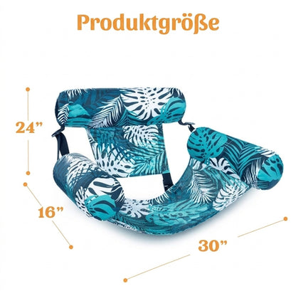 ⏳ Nur für kurze Zeit ⏰ Aufblasbarer Schwimmsessel für den Pool – Entspannen & Sommer genießen 🏊‍♀️☀️
