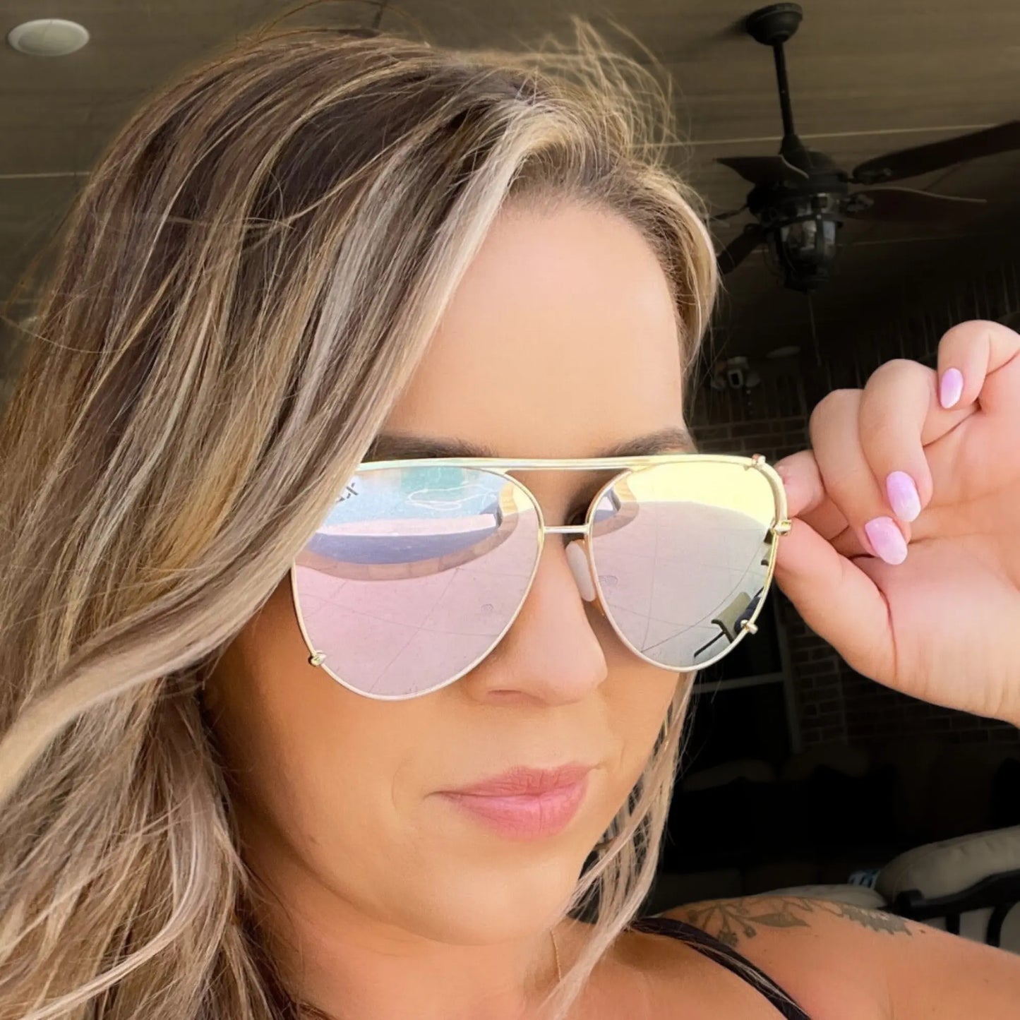 DAX Eyewear Shay Aviator Sunglasses - Polarized UV400