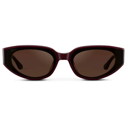 Astra Modern Flat-Lens Cat-Eye Sunglasses