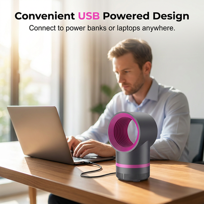 🥳HEISSER SALE 2026🥳💞50.000+ VERKAUFT!👵❤️ 50 % RABATT!  USB-betriebene LED-Mückenvernichtungslampe